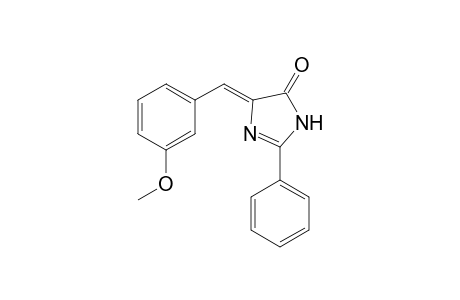 (5Z)-5-m-anisylidene-2-phenyl-2-imidazolin-4-one