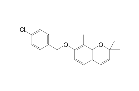 7-[( p-Chlorobenzyl)oxy]-2,2,8-trimethyl-chromene