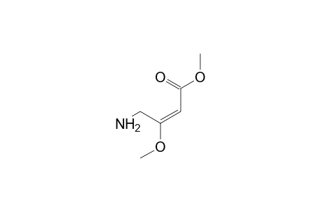 3-Metoxy,3-(methylamino)-2-propenoic acid, methyl ester