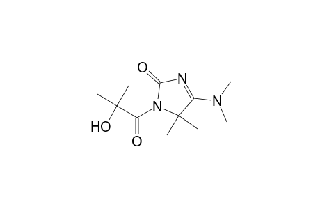 2H-Imidazol-2-one, 4-(dimethylamino)-1,5-dihydro-1-(2-hydroxy-2-methyl-1-oxopropyl)-5,5-dimethyl-