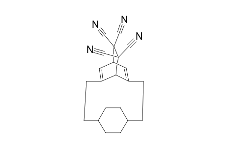 5,5,6,6-Tetracyano-4,9-[2,2'-(phenyl-1,4-diyl)diethano]cyclo[2.2.2]octane