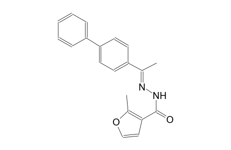 N'-[(E)-1-[1,1'-biphenyl]-4-ylethylidene]-2-methyl-3-furohydrazide