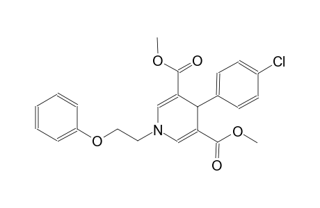 dimethyl 4-(4-chlorophenyl)-1-(2-phenoxyethyl)-1,4-dihydro-3,5-pyridinedicarboxylate