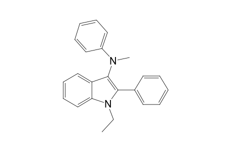 (1-ethyl-2-phenyl-indol-3-yl)-methyl-phenyl-amine