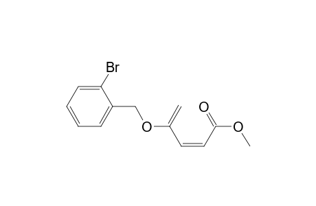 (Z)-Methyl 4-(2-bromobenzyloxy)penta-2,4-dienoate