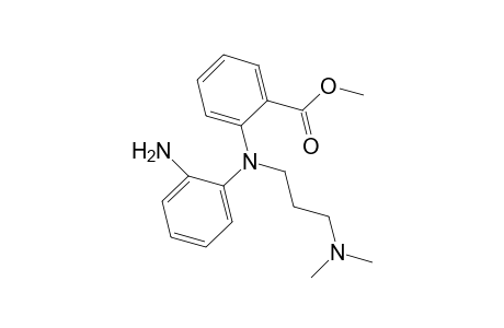 Benzoic acid, 2-[(2-aminophenyl)[3-(dimethylamino)propyl]amino]-, methyl ester
