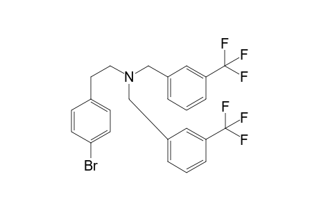 N,N-Bis(3-trifluoromethylbenzyl)-4-bromobenzeneethanamine