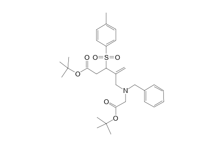 tert-Butyl 4-[[N-Benzyl-N-(tert-butoxycarbonyl)methyl]amino]methyl]-3-tosyl-4-pentenoate