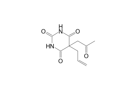 5-acetonyl-5-allylbarbituric acid