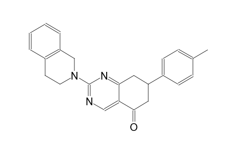 2-(3,4-dihydro-2(1H)-isoquinolinyl)-7-(4-methylphenyl)-7,8-dihydro-5(6H)-quinazolinone