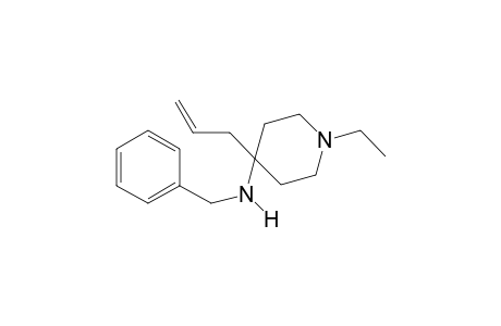 4-Allyl-1(N)-ethyl-4-[N-benzylamino]piperidine