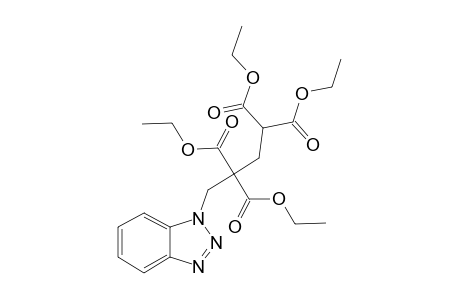 ETHYL-5-(BENZOTRIAZOL-1-YL)-2,2,4-TRICARBETHOXYPENTANOATE