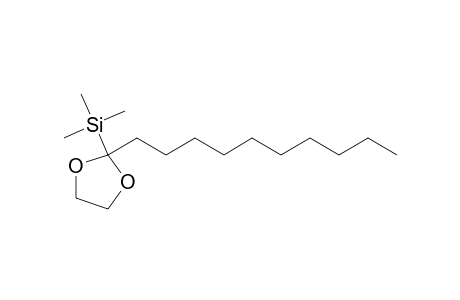 Silane, (2-decyl-1,3-dioxolan-2-yl)trimethyl-