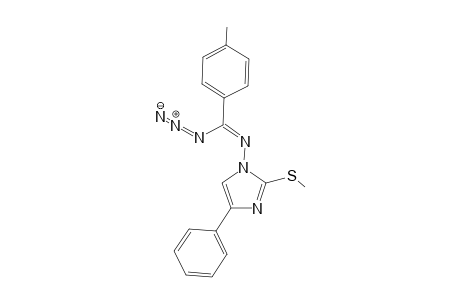 1-[.alpha.-Azido(4-methylbenzylidene)amino]-2-methylthio-4-phenylimidazole