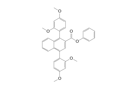 Phenyl 1,4-bis(2,4-dimethoxyphenyl)-2-naphthoate