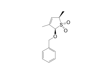 2-(BENZYLOXY)-3,5-DIMETHYLDIHYDROTHIOPHENE-1,1-DIOXIDE