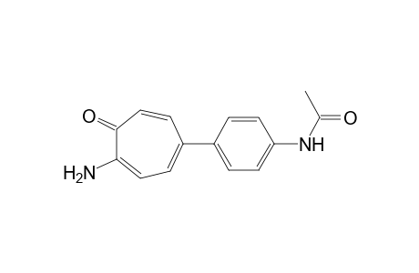 2-Amino-5-(4-acetamidophenyl)tropone