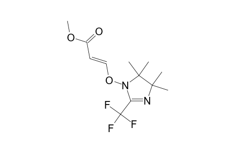 METHYL-(2E)-3-[(4,4,5,5-TETRAMETHYL-2-(TRIFLUOROMETHYL)-4,5-DIHYDRO-1H-IMIDAZOL-1-YL)-OXY]-ACRYLATE