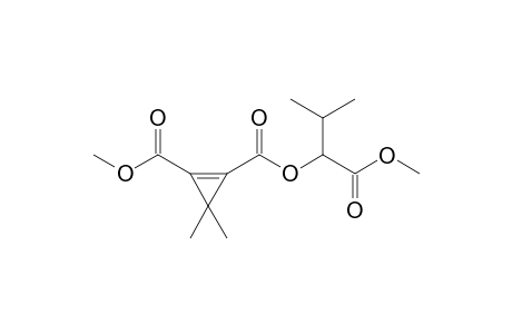 1-(1'-Methoxycarbonyl-2',2'-dimethyl)ethyl 2-Methyl 3,3-dimethyl-1-cyclopropene-1,2-dicarboxylate