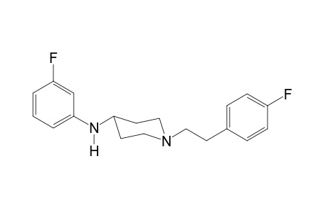 N-(3-Fluorophenyl)-1-[2-(4-fluorophenyl)ethyl]piperidin-4-amine