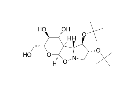 (2R,3S,4R,4aR,4bR,5R,6R,9aR)-3,4-Dihydroxy-2-(hydroxymethyl)-5,6-bis-tert-butoxy-octahydro-2H-pyrano[3,2-d]pyrrolo[1,2-b]isoxazole