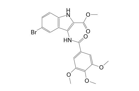 methyl 5-bromo-3-[(3,4,5-trimethoxybenzoyl)amino]-1H-indole-2-carboxylate