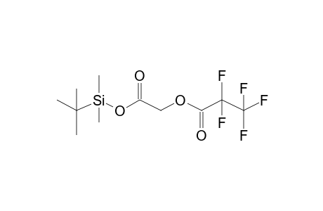 2-(Tert-butyldimethylsilyloxy)-2-oxoethyl 2,2,3,3,3-pentafluoropropanoate