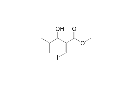 Methyl (E)-3-iodo-2-(1-hydroxy-2-methylpropyl)prop-2-enoate