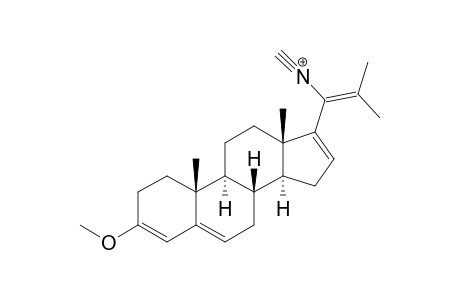 21,21-DIMETHYL-20-ISOCYANO-3-METHOXY-PREGNA-3,5,16,20-TETRAENE