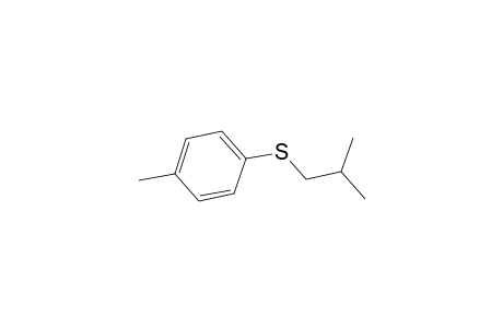 Benzene, 1-methyl-4-[(2-methylpropyl)thio]-