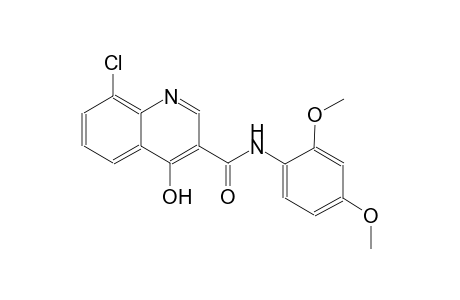 3-quinolinecarboxamide, 8-chloro-N-(2,4-dimethoxyphenyl)-4-hydroxy-