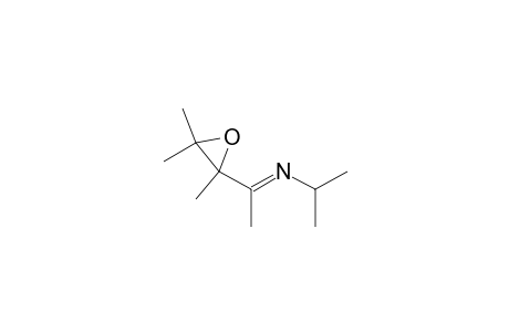 2-Propanamine, N-[1-(trimethyloxiranyl)ethylidene]-, (E)-
