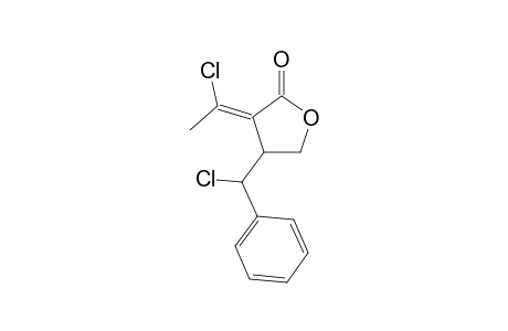 (3Z)-3-(1-chloranylethylidene)-4-[chloranyl(phenyl)methyl]oxolan-2-one