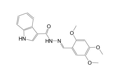 N'-[(E)-(2,4,5-trimethoxyphenyl)methylidene]-1H-indole-3-carbohydrazide