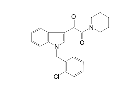1-[1-(2-chlorobenzyl)indol-3-yl]-2-piperidino-ethane-1,2-dione