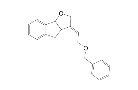 3-[2-(Benzyloxy)ethylene]-2,3,3a,8b-tetrahydrobenzofuro[2,3-b]indole