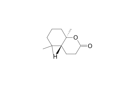 2H-1-Benzopyran-2-one, octahydro-5,5,8a-trimethyl-, trans-(.+-.)-