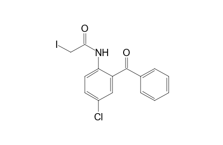 2'-benzoyl-4'-chloro-2-iodoacetanilide