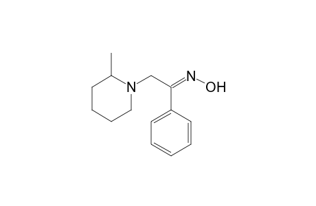 2-(2'-Methylpiperidino)-1-phenyl-ethanone - oxime