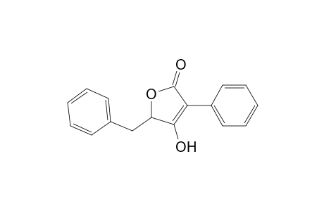 2(5H)-Furanone, 4-hydroxy-3-phenyl-5-(phenylmethyl)-