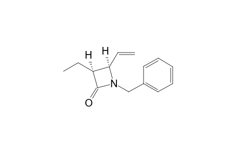 (3R*,4S*)1-Benzyl-3-ethyl-4-vinylazitidin-2-one