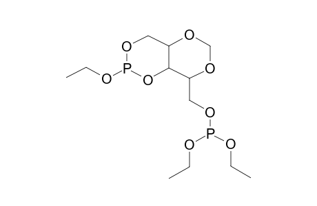 3-ETHOXY-10-DIETHOXYPHOSPHINOOXYMETHYL-2,4,7,9-TETRAOXA-3-PHOSPHABICYCLO[4.4.0]DECANE