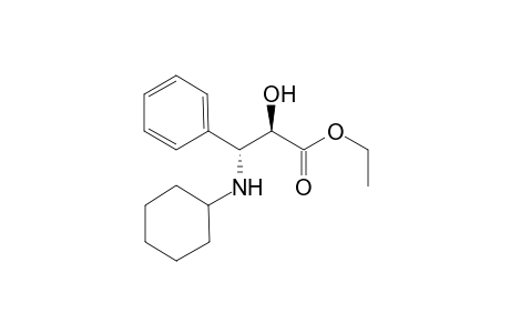 (2R,3R)-3-(cyclohexylamino)-2-hydroxy-3-phenyl-propionic acid ethyl ester