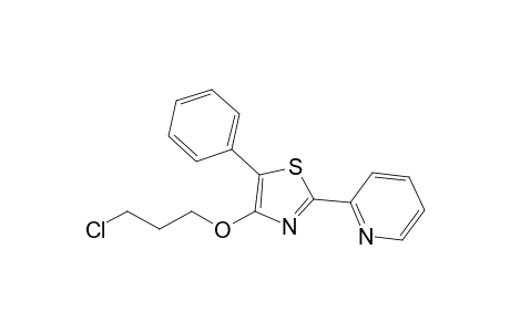 2-[4-(3-Chloropropoxy)-5-phenyl-1,3-thiazol-2-yl]pyridine