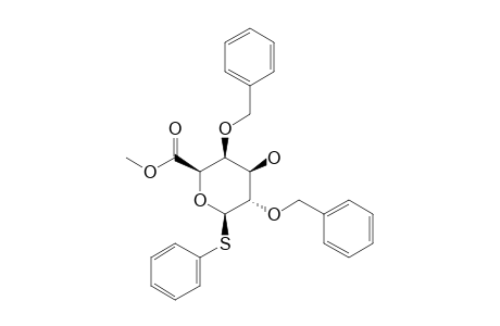 METHYL-(PHENYL-2,4-DI-O-BENZYL-1-THIO-BETA-D-GALACTOPYRANOSIDE)-URONATE