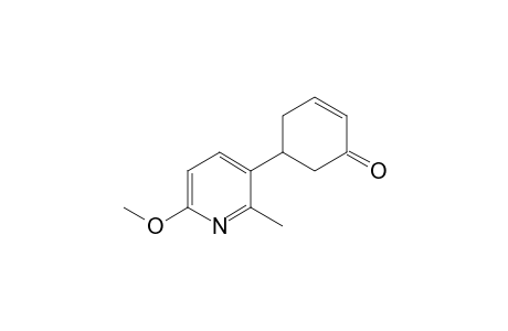 5-(6'-Methoxy-2'-methylpyridin-3'-yl)cyclohex-2-en-1-one