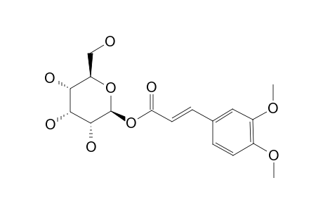 3,4-DIMETHOXY-TRANS-CINNAMIC-ACID-9-O-BETA-D-ALLOPYRANOSIDE