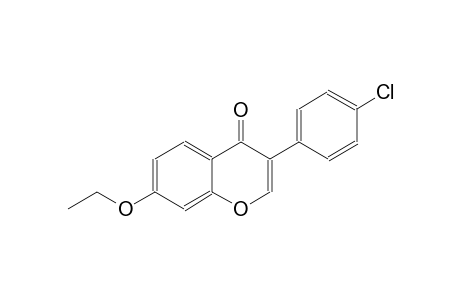 4H-1-benzopyran-4-one, 3-(4-chlorophenyl)-7-ethoxy-