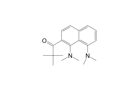 1-[1,8-Bis(dimethylamino)naphthalen-2-yl]-2,2-dimethylpropan-1-one