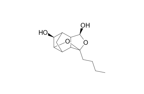 5-n-Butyl-3.beta.,9.beta.-dihydroxy-4,11-dioxatetracyclo[5.2.1.1(5,8).0(2,6)]undecane